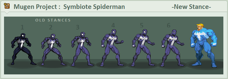 Symbiote Spiderman Mugen Char Download